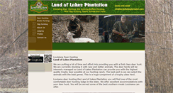 Desktop Screenshot of landoflakesplantation.com